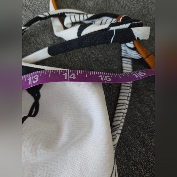 Vintage 60s McInerny Hawaiian Sun Dress by Sidney Tie Spaghetti Strap Sz XS - Picture 8 of 12